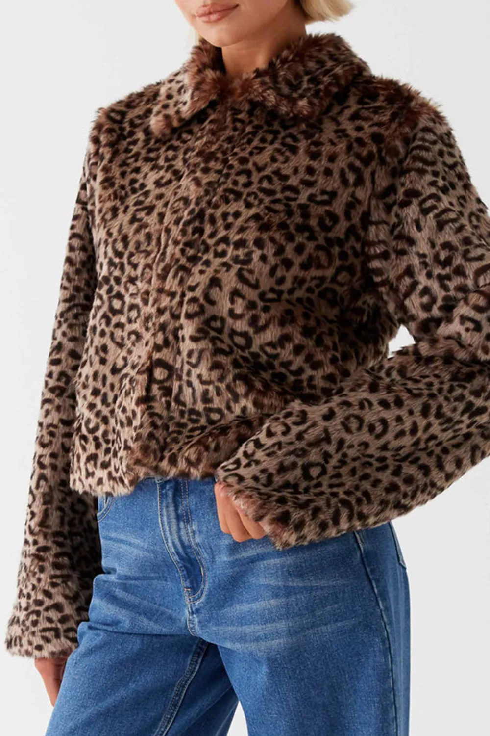 Fur Jacket - Leopard