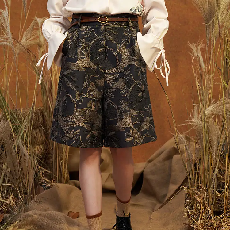 Artful Studio Everyday Casual Polyester Shorts