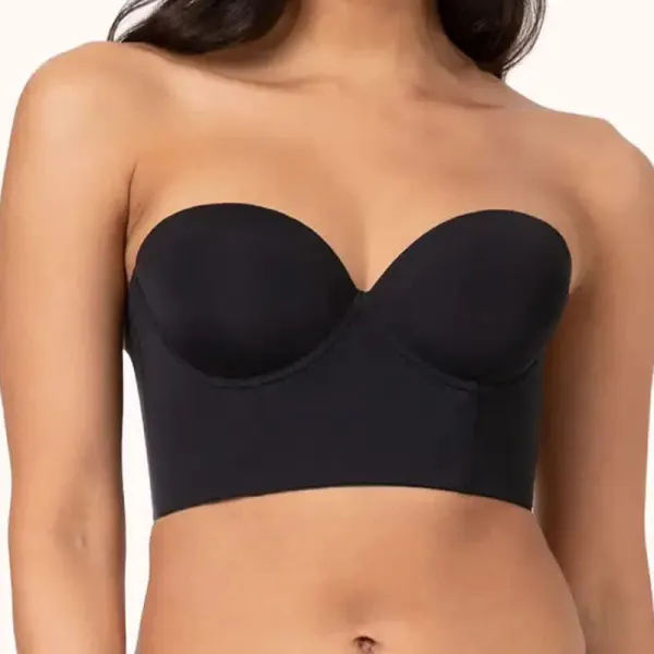 Strapless Convertible Backless Underwire Bra Push Bra