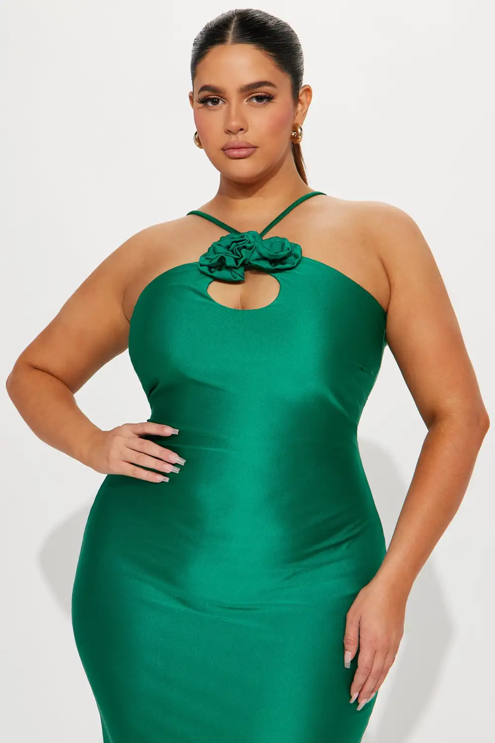 Stephanie Halter Maxi Dress - Green