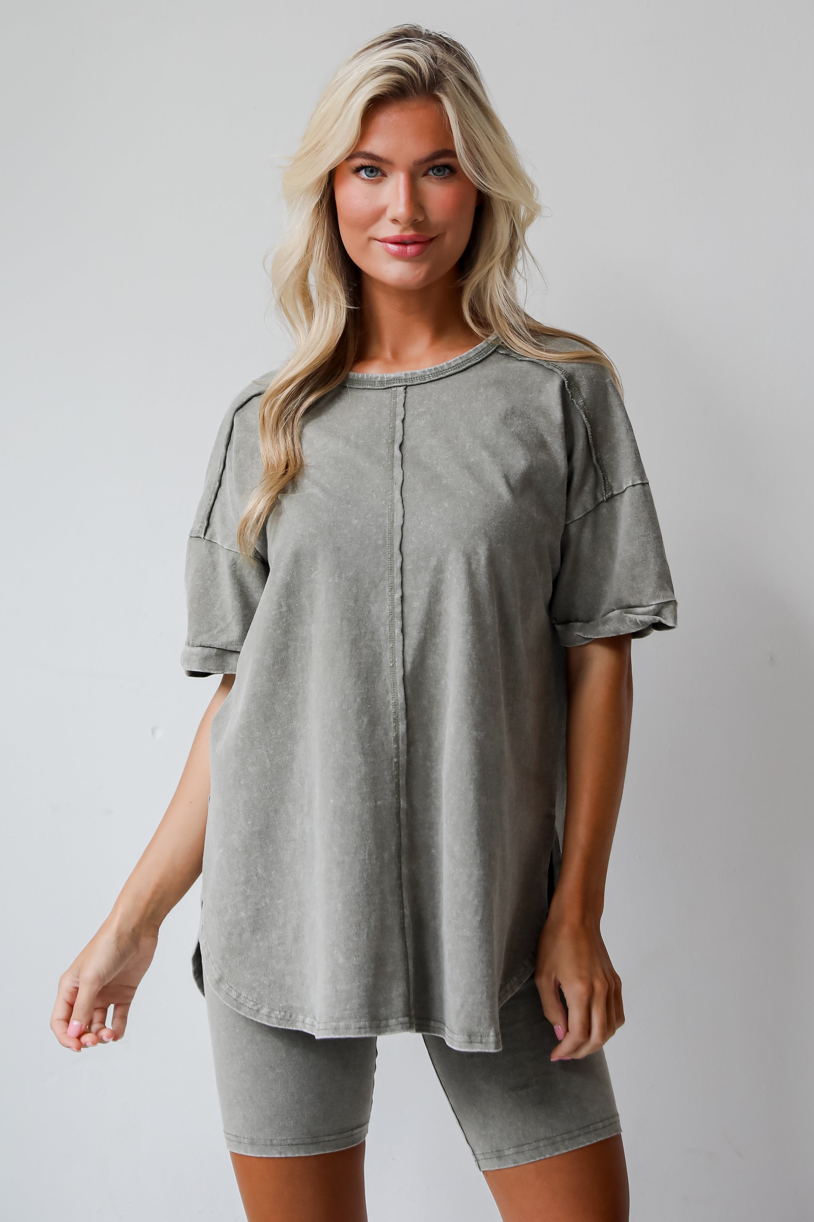 Comfy Mindset Oversized Tee - DU DEAL