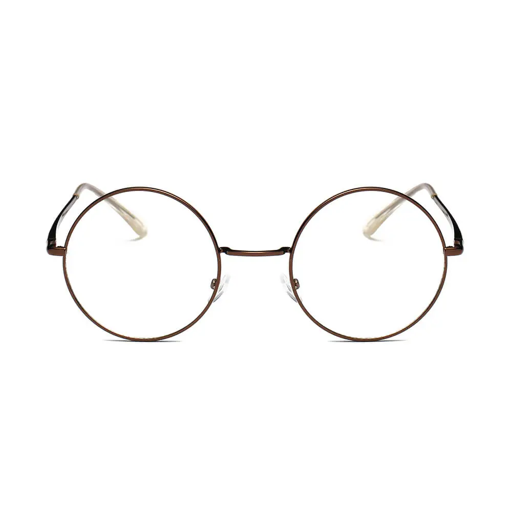 Tapered Round Frame Sunglasses
