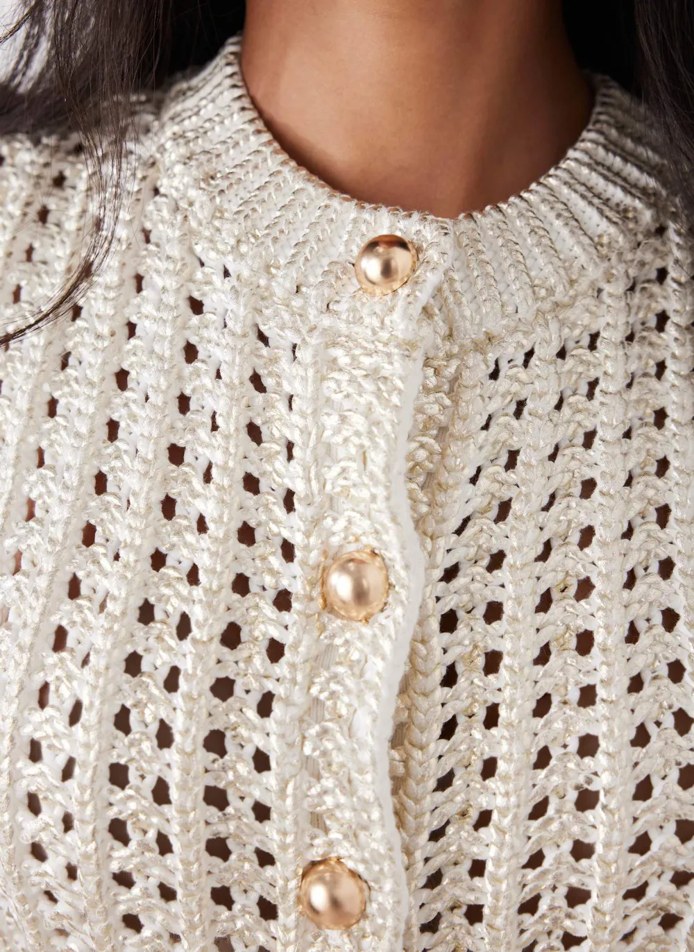 Casual Style Cotton Knit Waistcoat