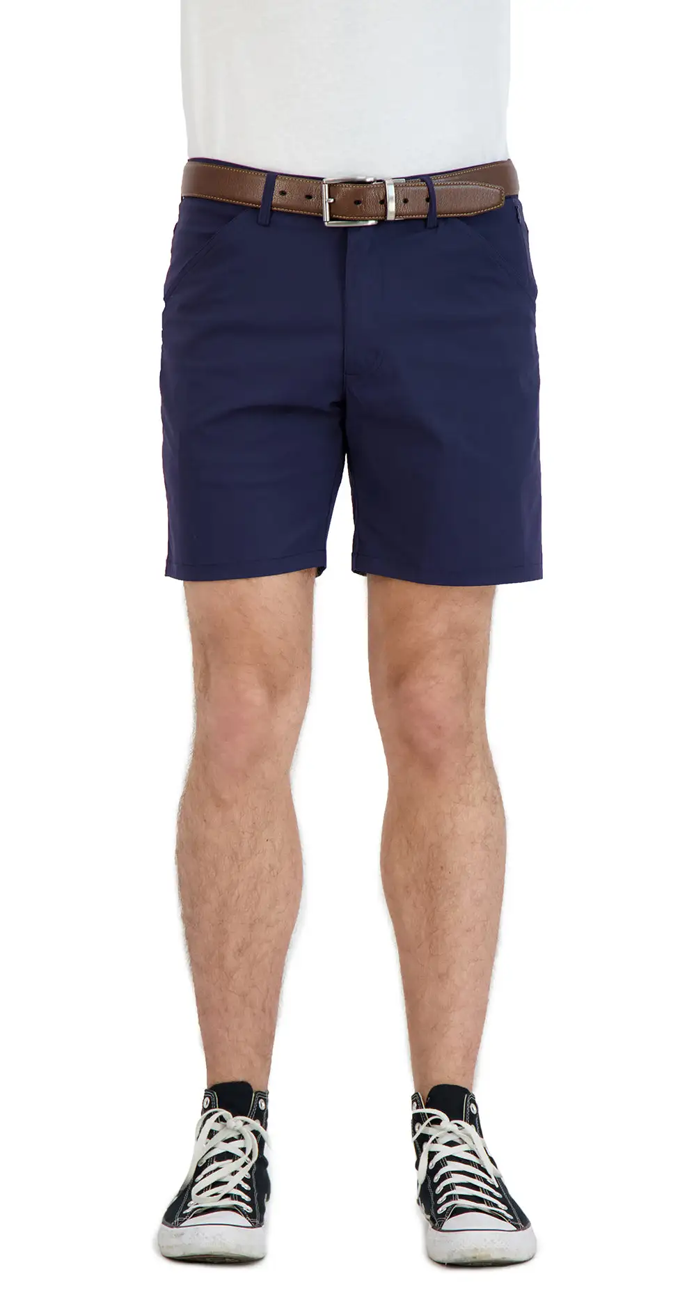 Tailored Stretch Business Casual Casual Shorts