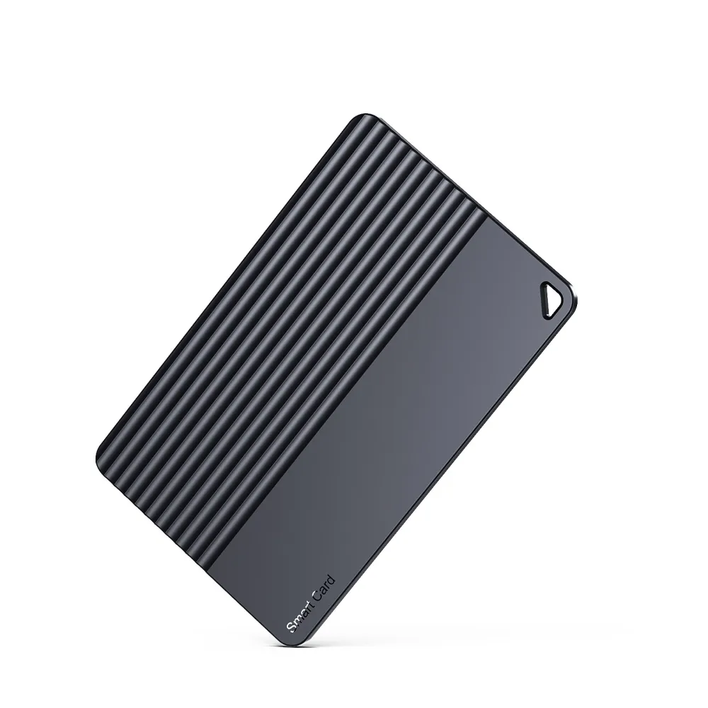 Dual-System Card Tracker iOS Android Certified Smart Ultra-Thin Wireless Charging Wallet Anti-Lost Locator