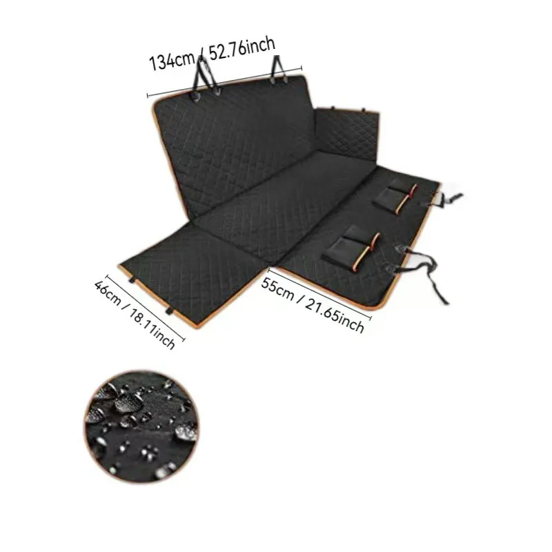 Pet Car Seat Cover with Free Cushion