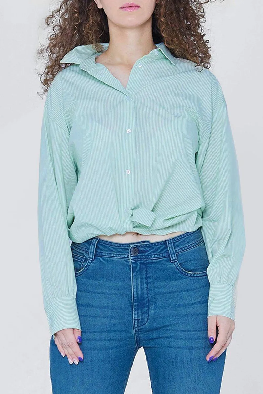 Cotton Loose Classic Women's Shirt