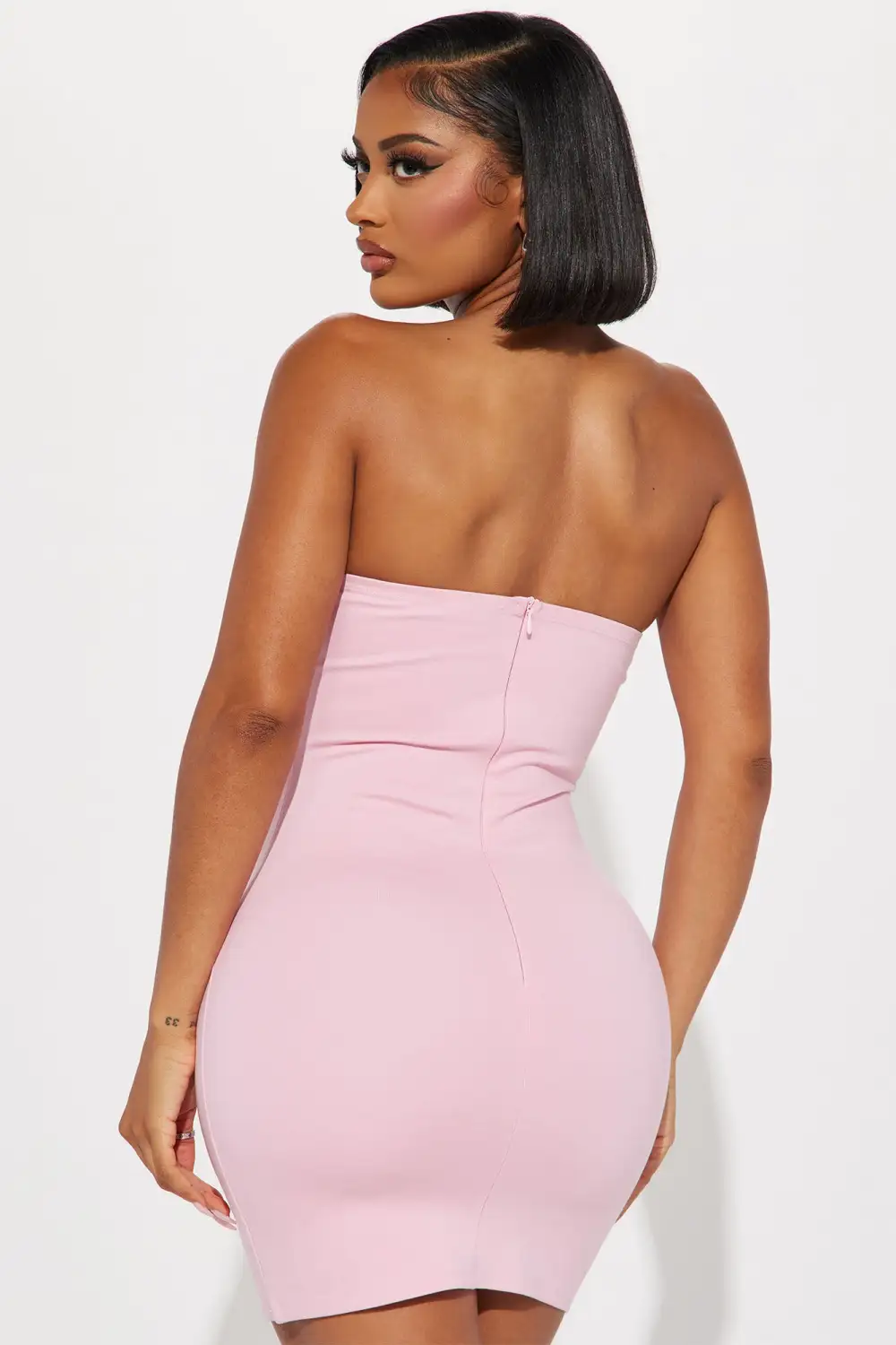 Natalia Ponte Mini Dress - Pink