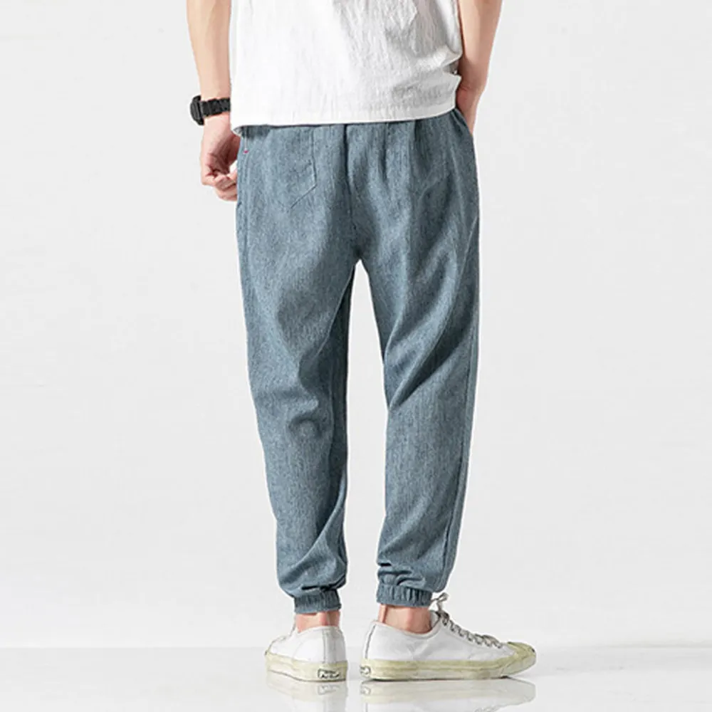Lightweight Wide Harem Pants