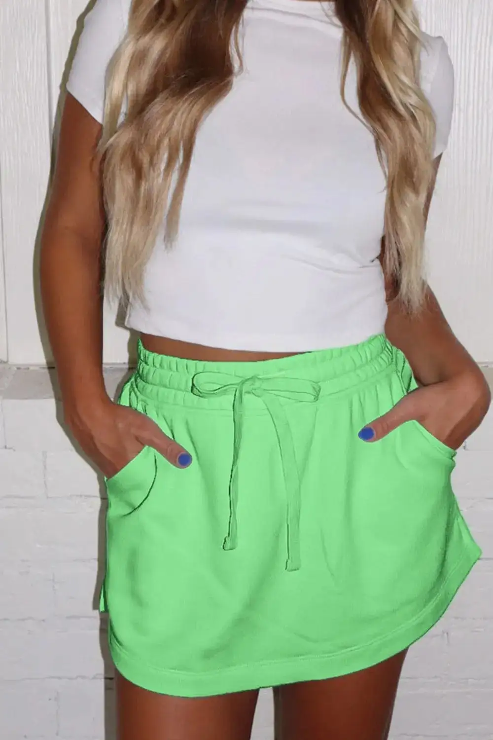 Everyday Mini Drawstring Skort