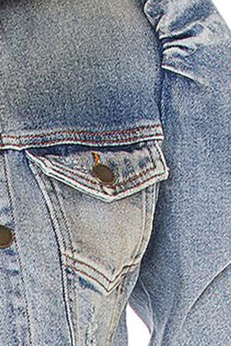 Cropped Denim Jacket