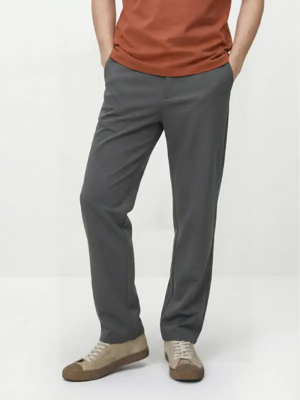 Men's Relaxed Loose-fit Trousers
