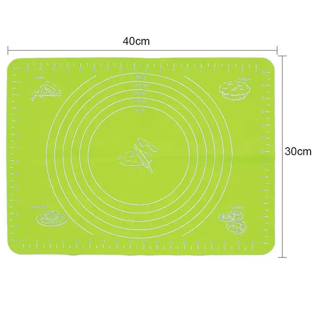 (Store Closing Sale) Silicone Non-stick Silicone Thickening Mat Rolling Dough