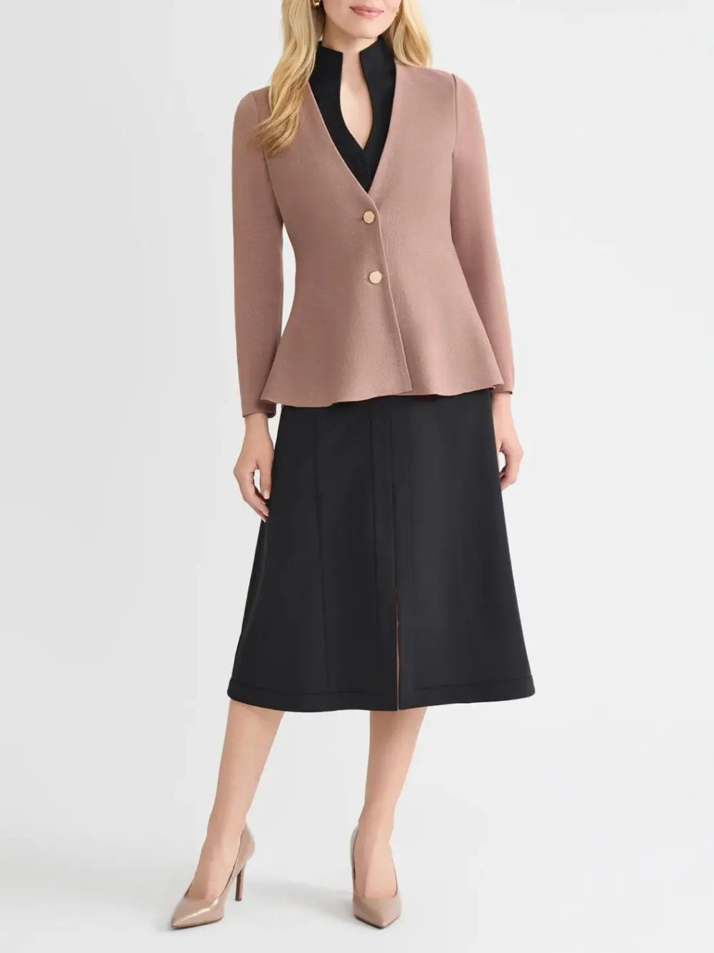V-Neck Shoulder Jacket