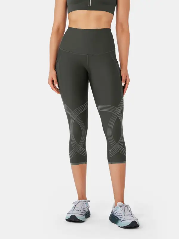 Body Sculpt Side Pocket Capri Leggings