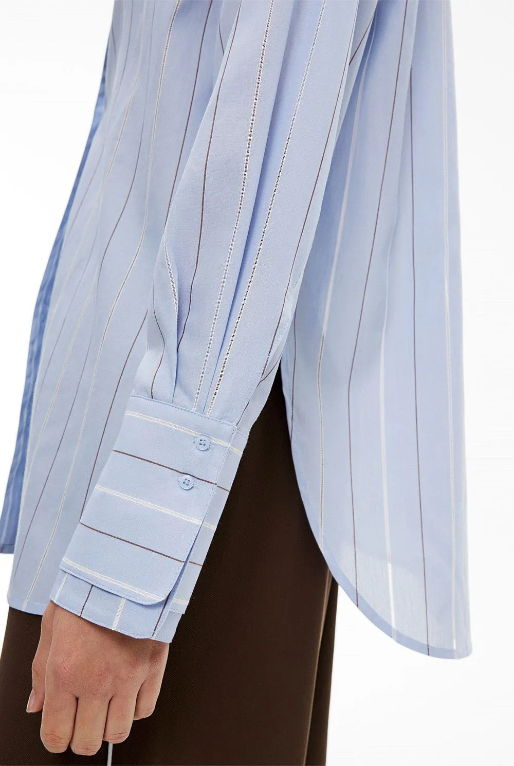Cornflower Stripe Casual Top