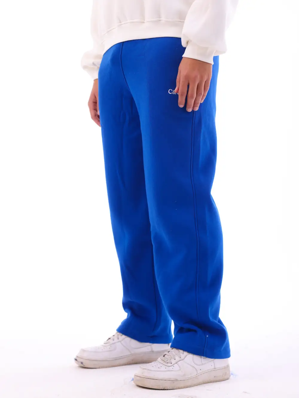 Travel Ready Wide Leg Fleece Jogger Pants