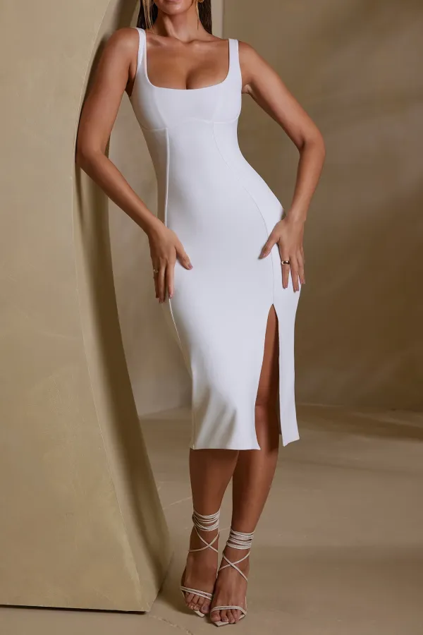 Summer Light And Elegant Square Neck Dress