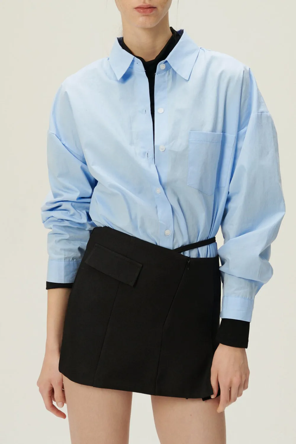 Open Back Shirt