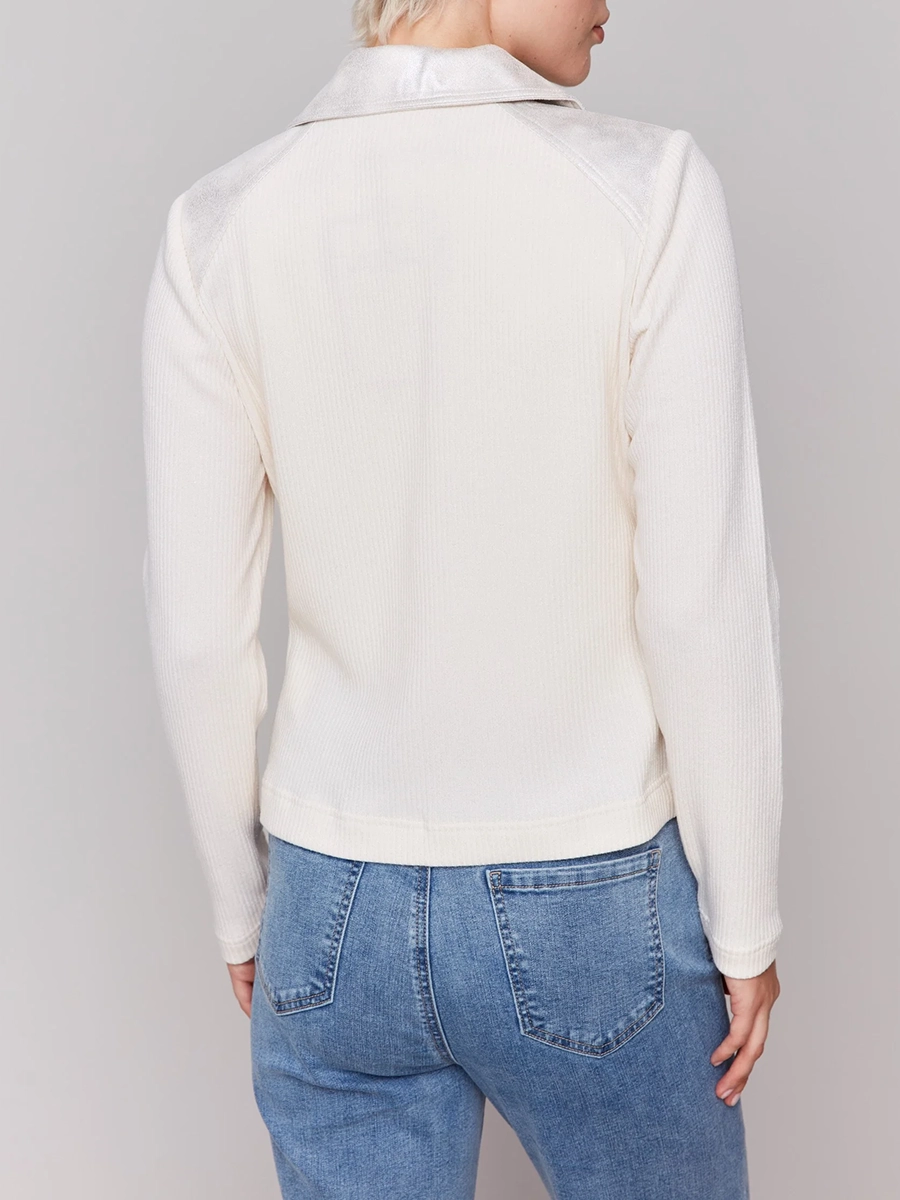 Versatile Slim Fit Waisted Women's Denim Jacket