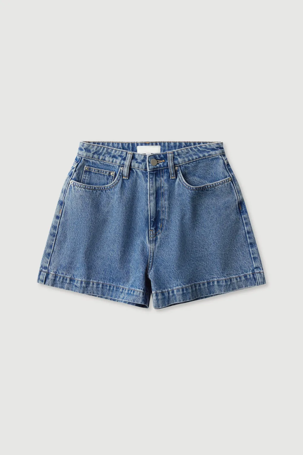 High Waisted Denim Shorts