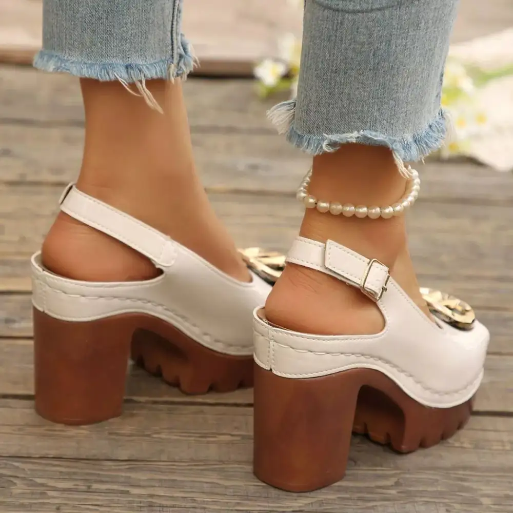 Heels Block Heel Sandals