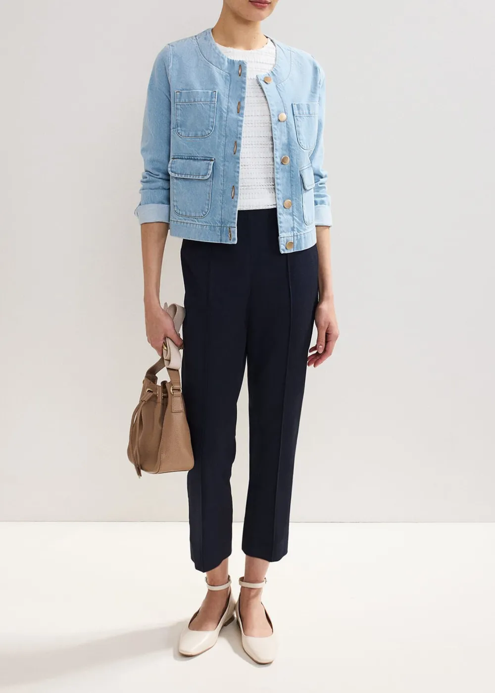 Minimalist Style Women's Suit Pants