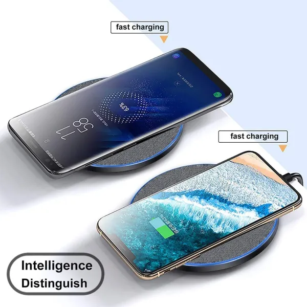Fabric wireless charger