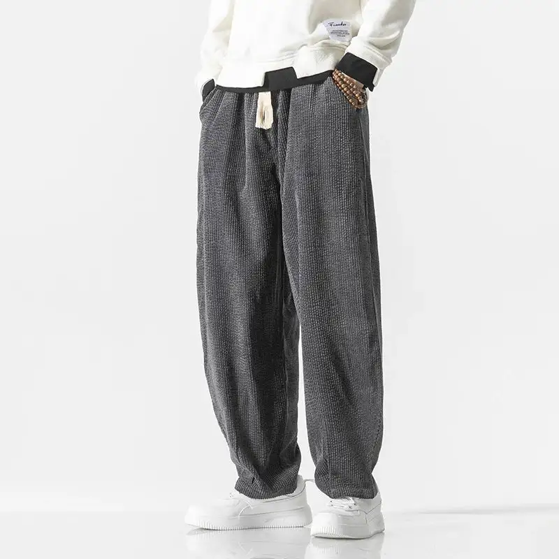 Men's Textured Corduroy Sweatpants