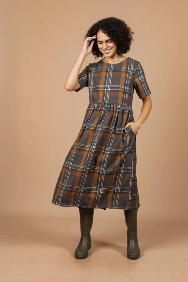 Perry Dress / Twilight Plaid