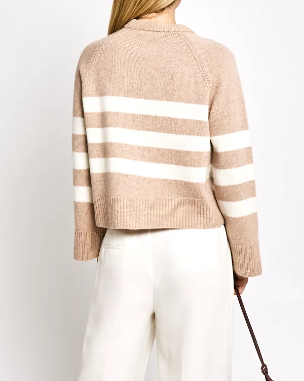 Striped Knit Pullover