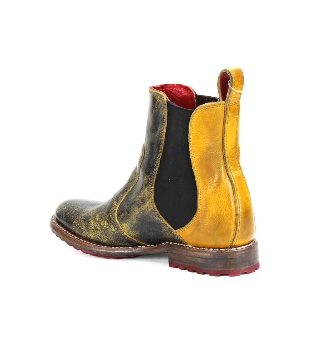 Slip-On Distressed Chelsea Boots