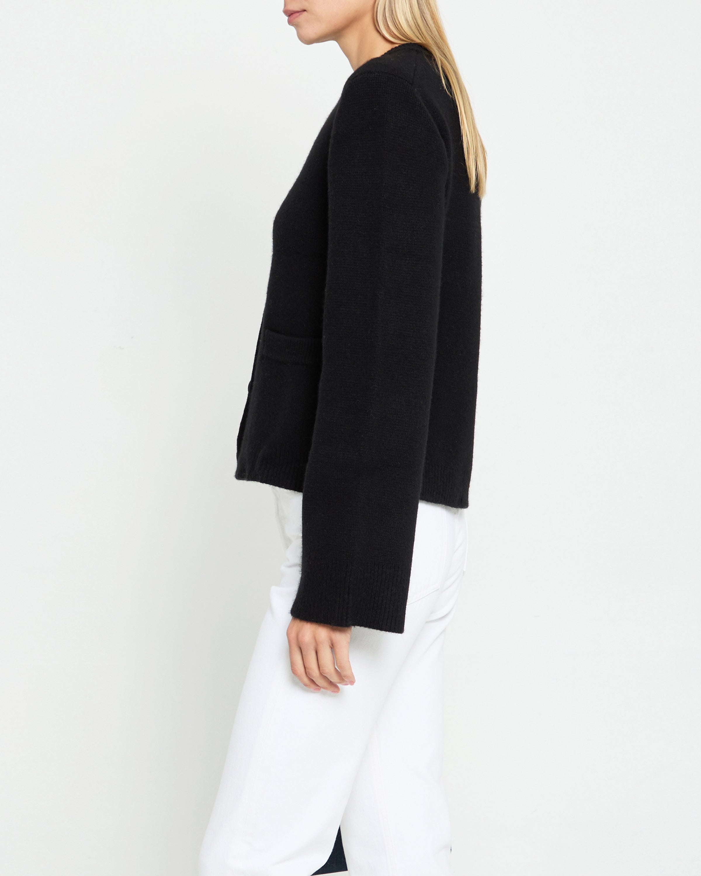 Averie Wool-Cashmere Cardigan