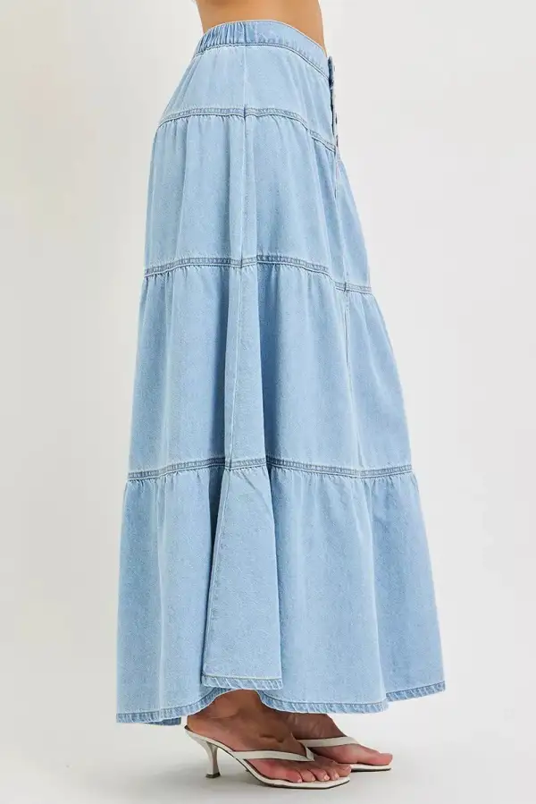 Ruffle Risen Skirt