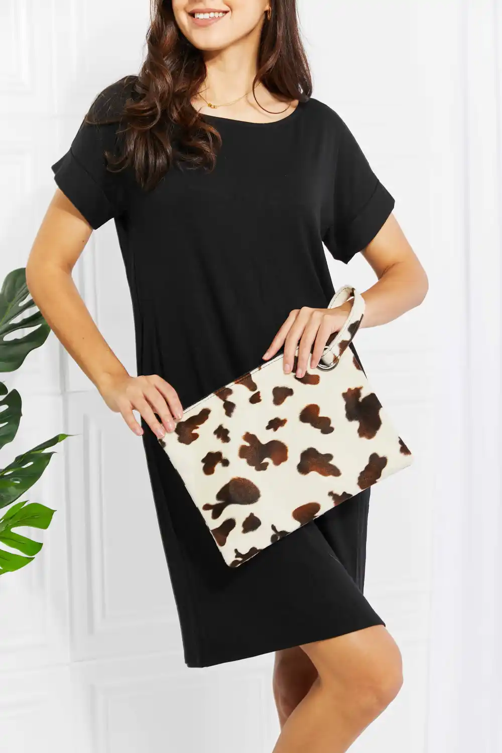 Animal Print Wristlet