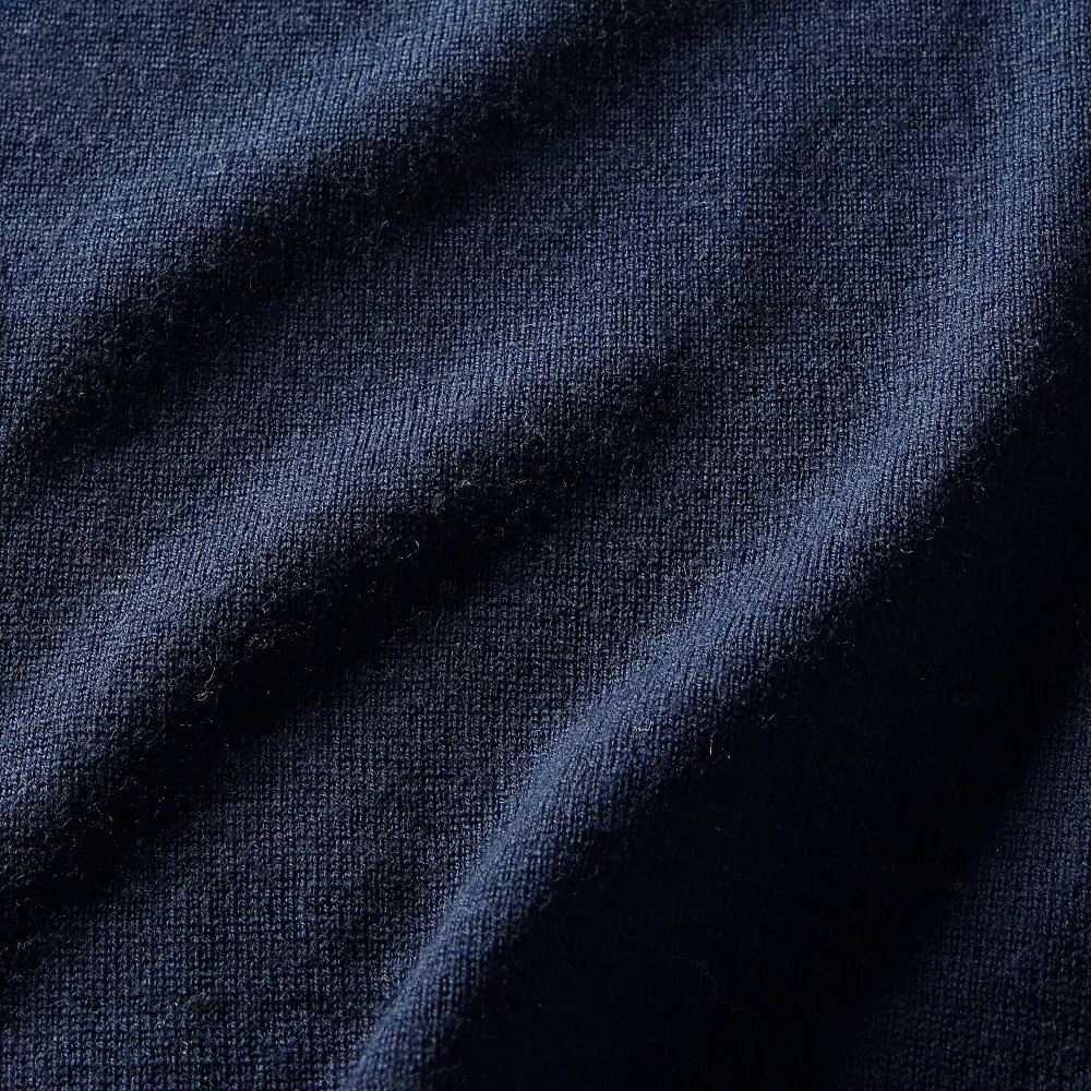 Ribbed Cashmere Cropped Crewneck Sweaters