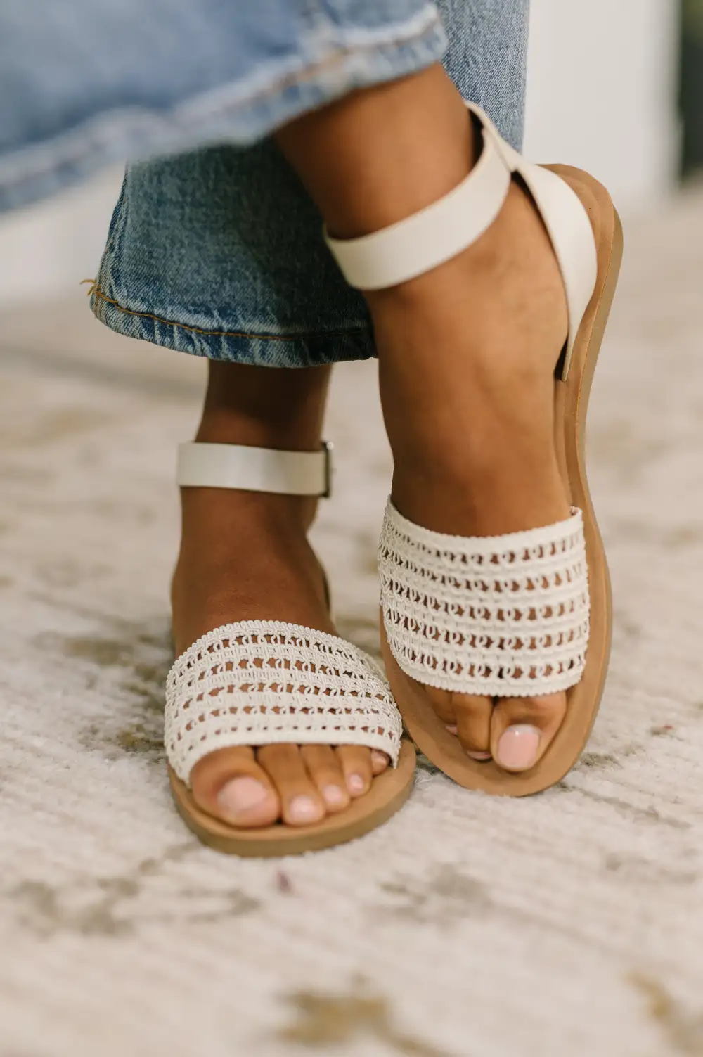 Sibley Bone Sandals
