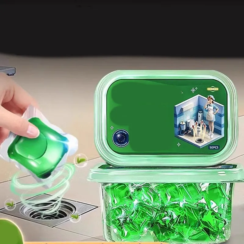 🥳2026 HOT SALE🥳💞50K+ SOLD!｜Drain Deodorizer Pods – Bio‑enzyme formula neutralizes smells at the source. Instant fresh scent, no harsh chemicals. Say goodbye to embarrassing odours.