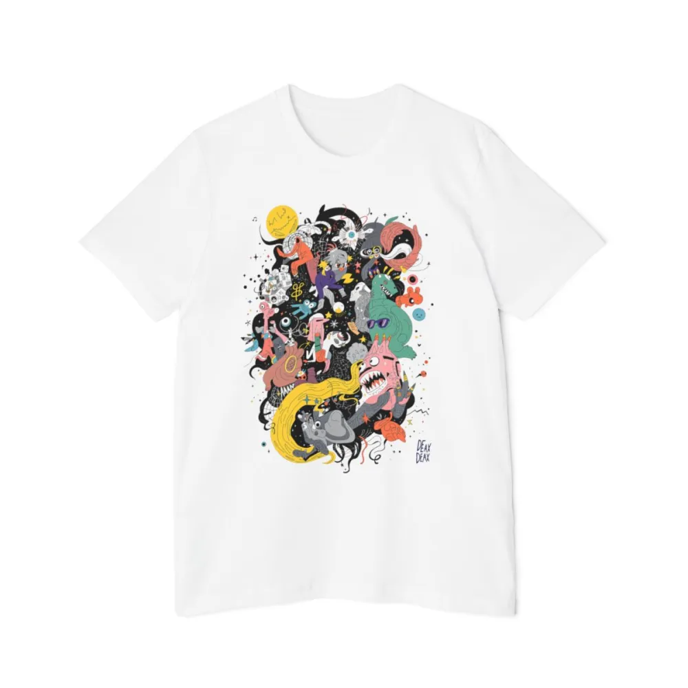Abstract Artwork Graphic T-Shirt
