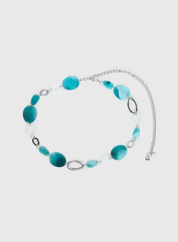 Minimal Beaded Chain Belt