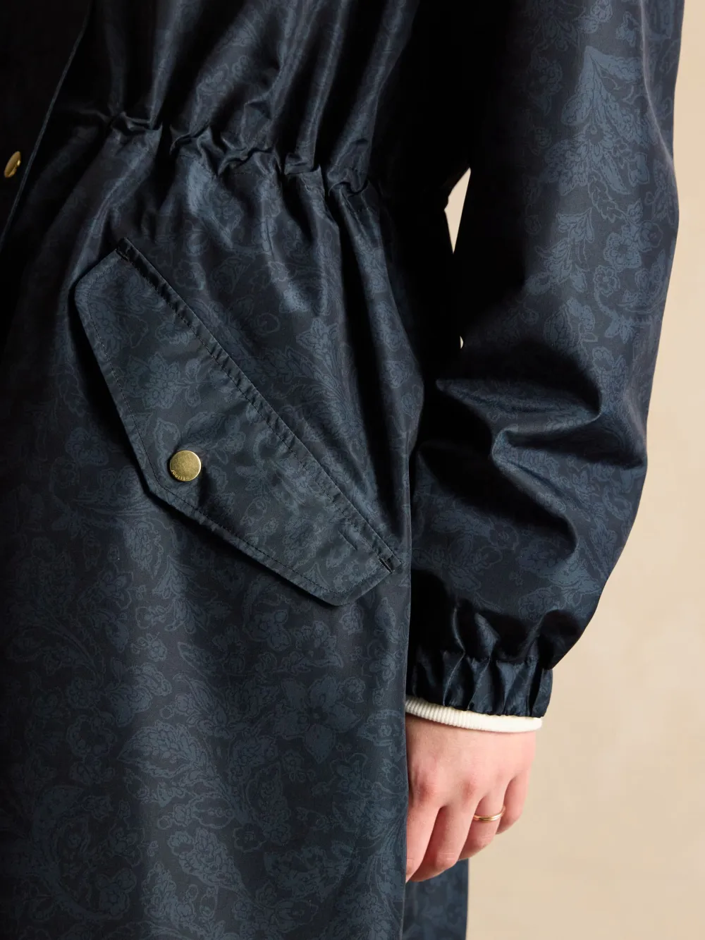 Waterproof And Foldable Raincoat With Hood