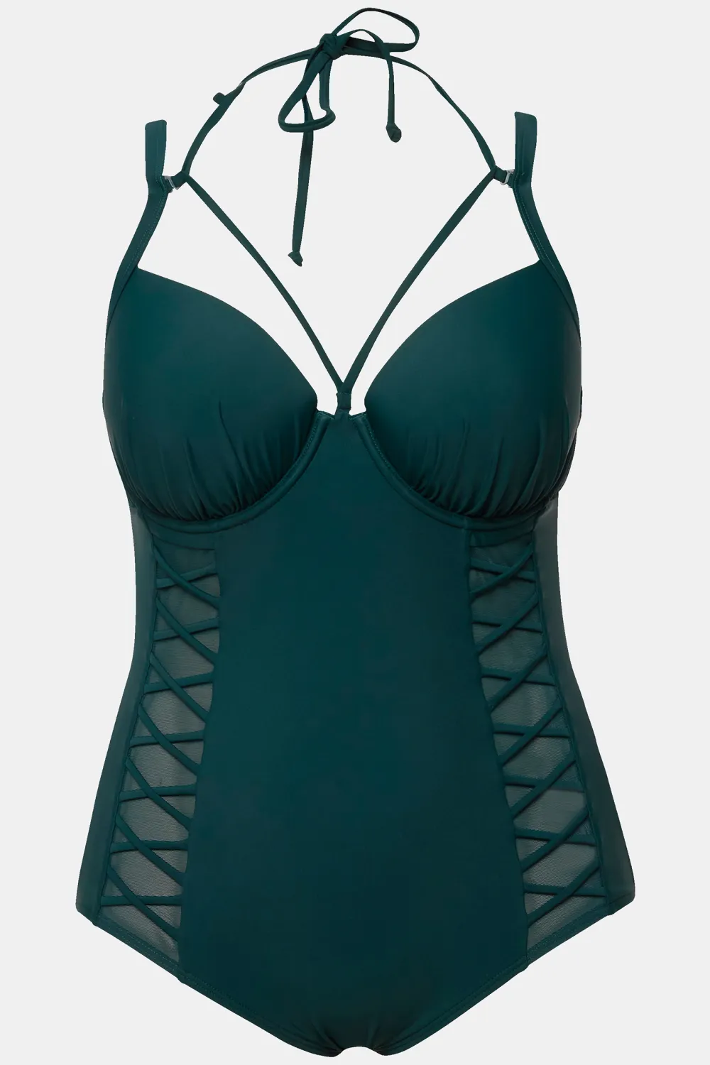 Lightweight Lace Up Swimsuit