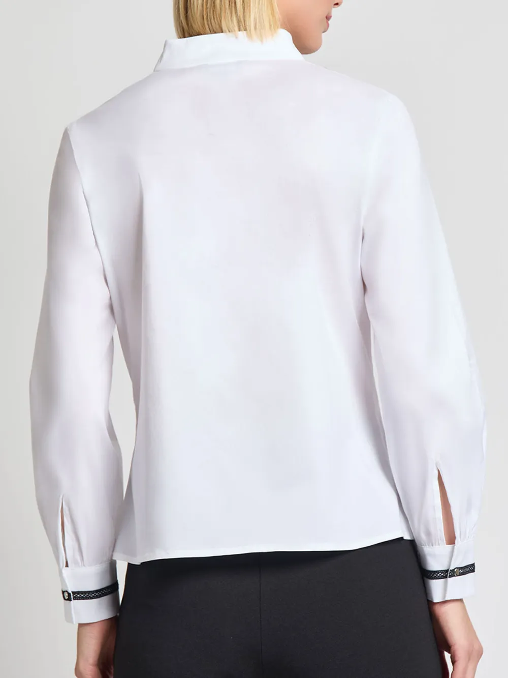 Stand Up Collar Pullover Shirt