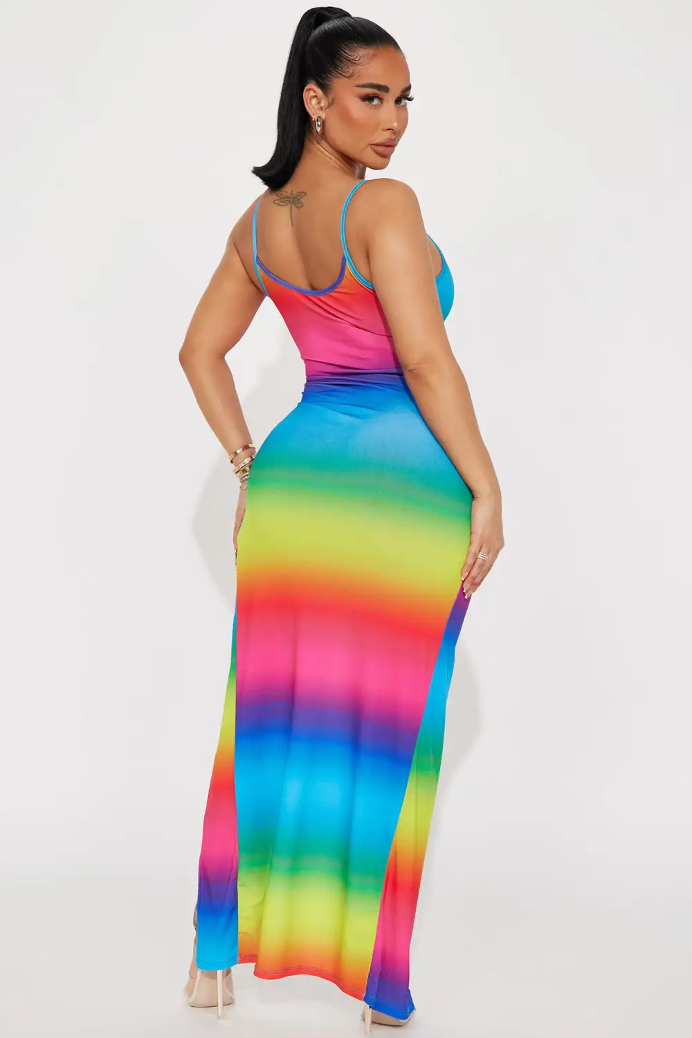 Dreaming Colors Maxi Dress - Multi Color