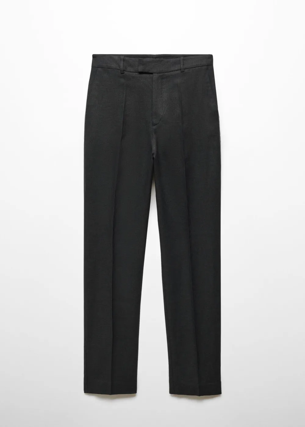 100% linen suit trousers