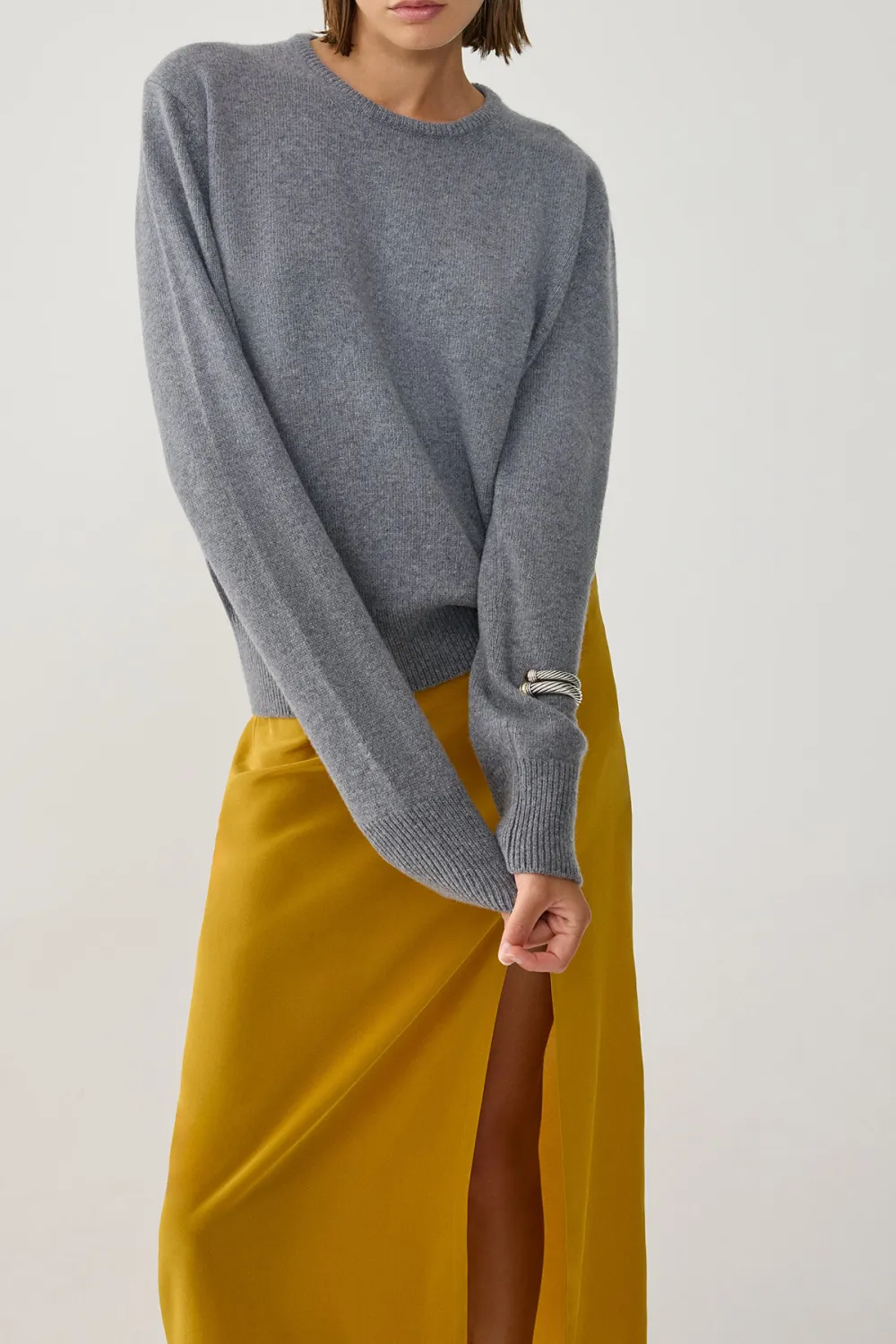 Crew Neck Knitwear Sweater