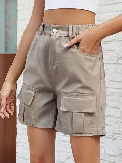Soft Touch Clean Pocket Detail Shorts