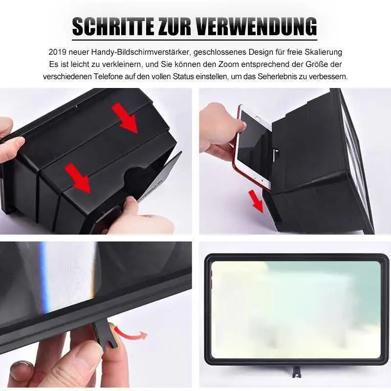 3D HD Phone Screen Amplifier