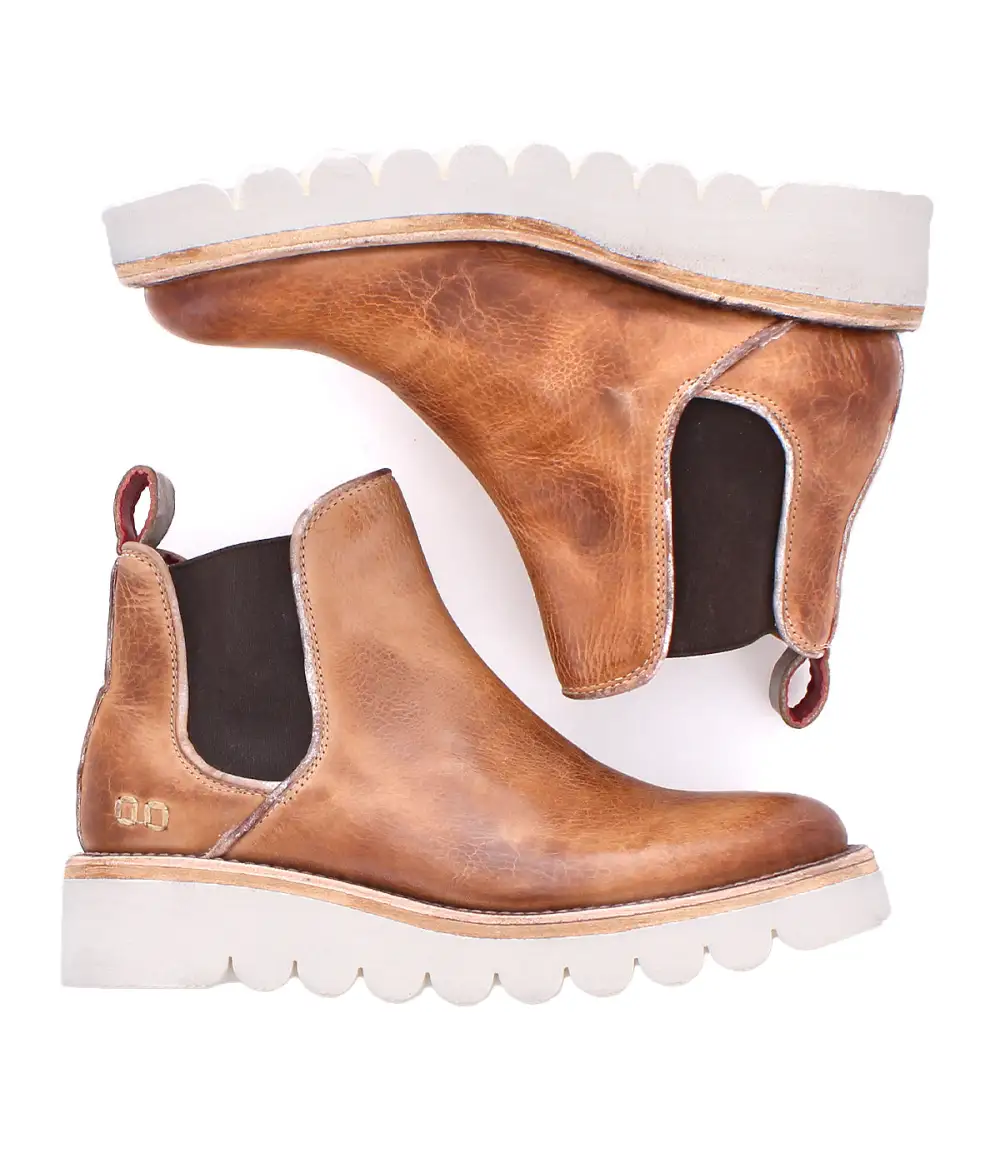 Women's Chelsea Slip-On Leather Refined Ankle Boots