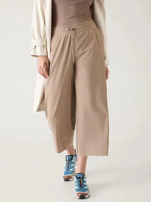 WIDE LEG CROP PANT